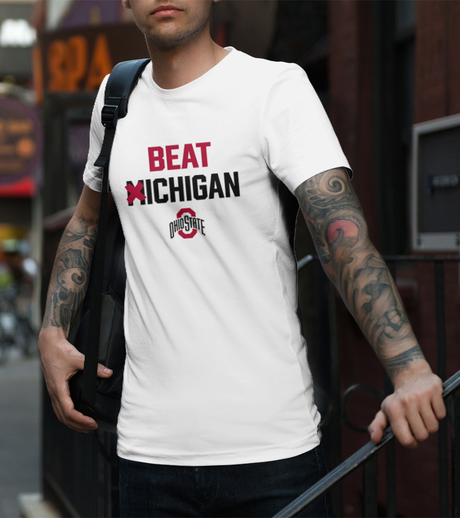 BEAT XICHIGAN Ohio State Buckeyes T-Shirt