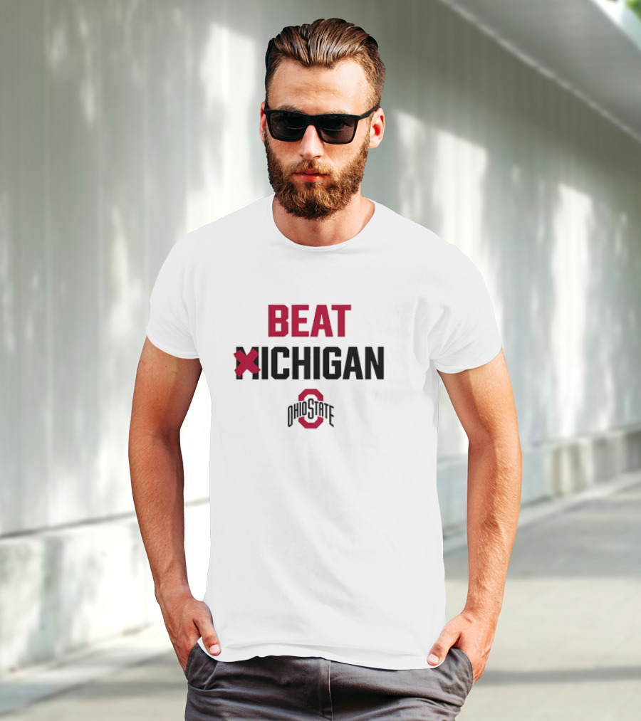 BEAT XICHIGAN Ohio State Buckeyes T-Shirt