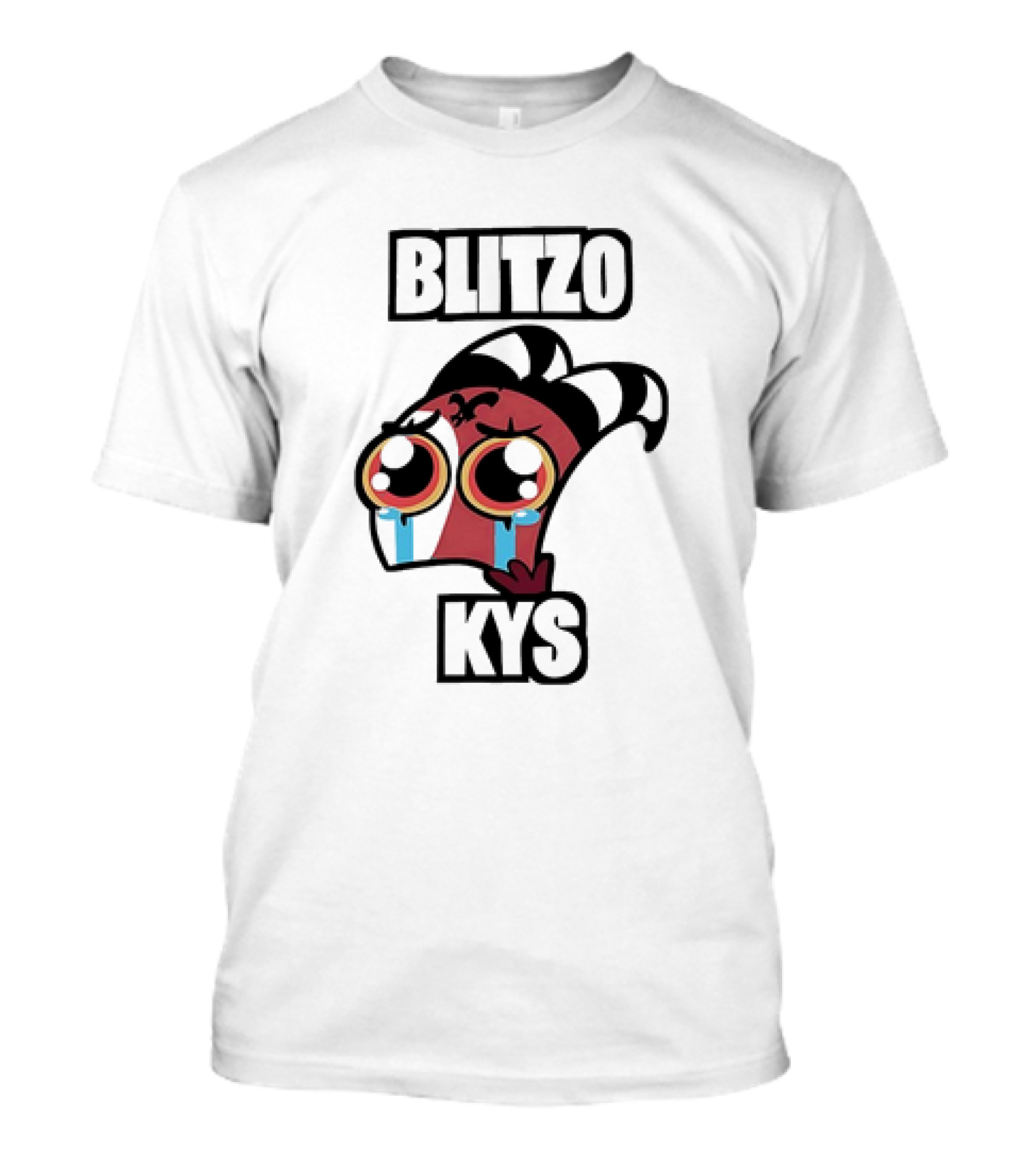 Blitzo Kys Character Crying Eyes Iconic T-Shirt