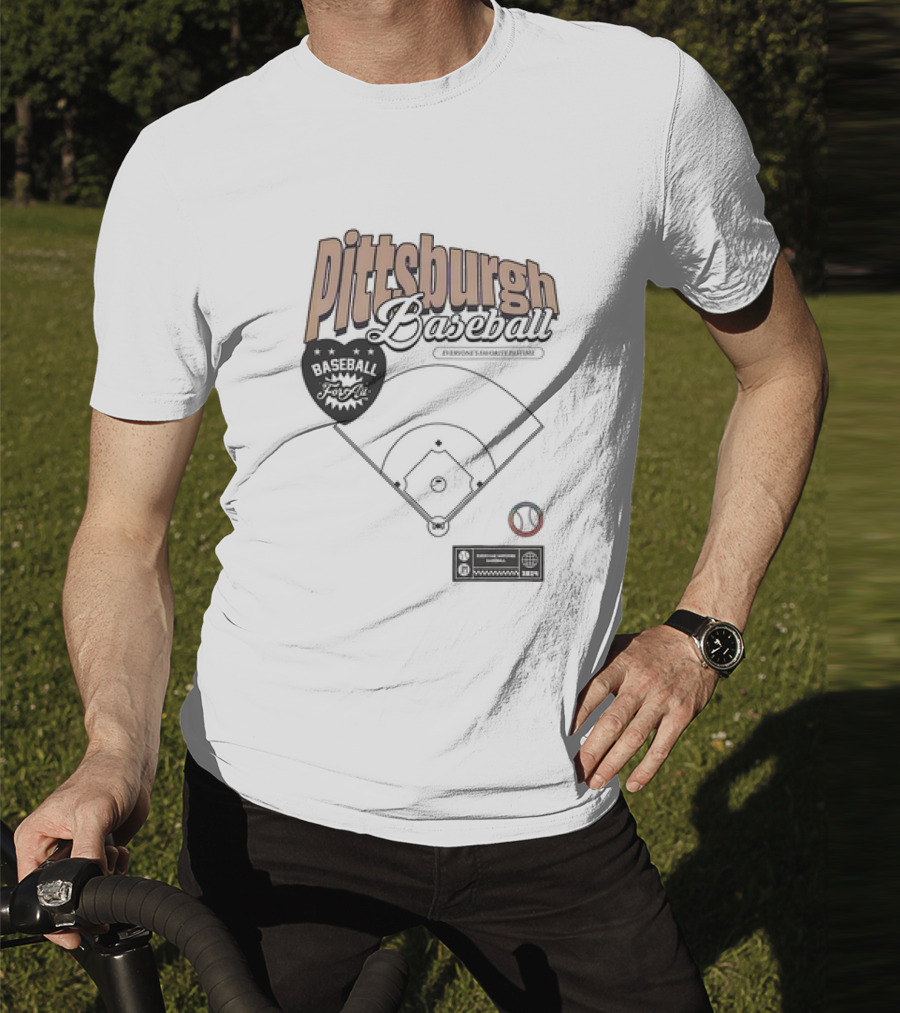 Pittsburgh Baseball Everyone’s Favorite Pastime Field T-Shirt