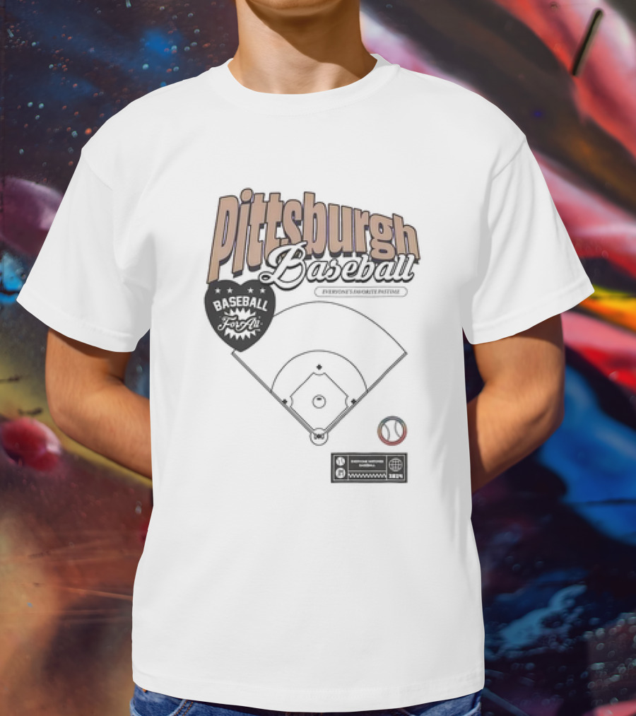 Pittsburgh Baseball Everyone’s Favorite Pastime Field T-Shirt