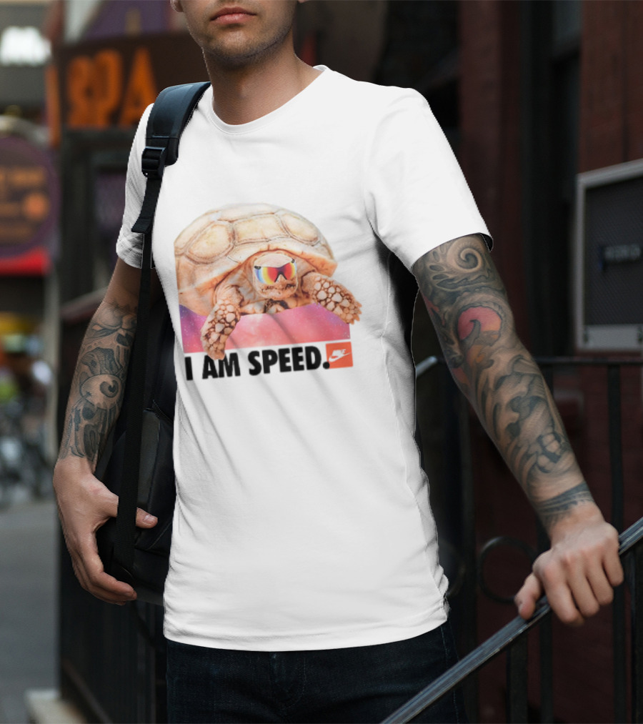 I AM SPEED Turtle T-Shirt