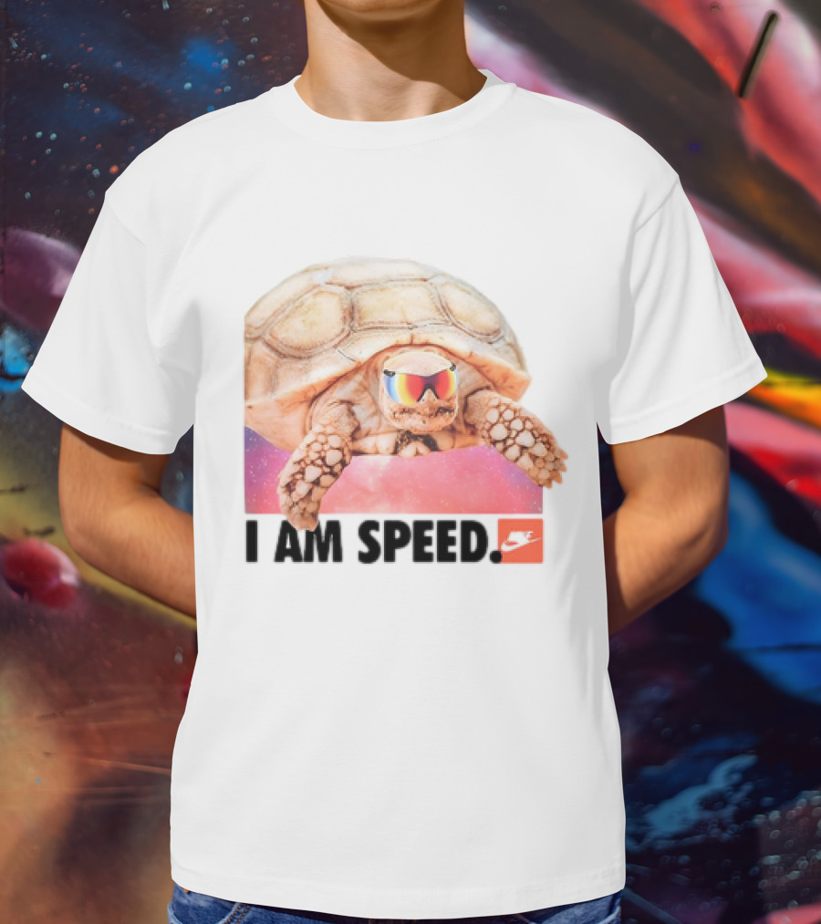 I AM SPEED Turtle T-Shirt