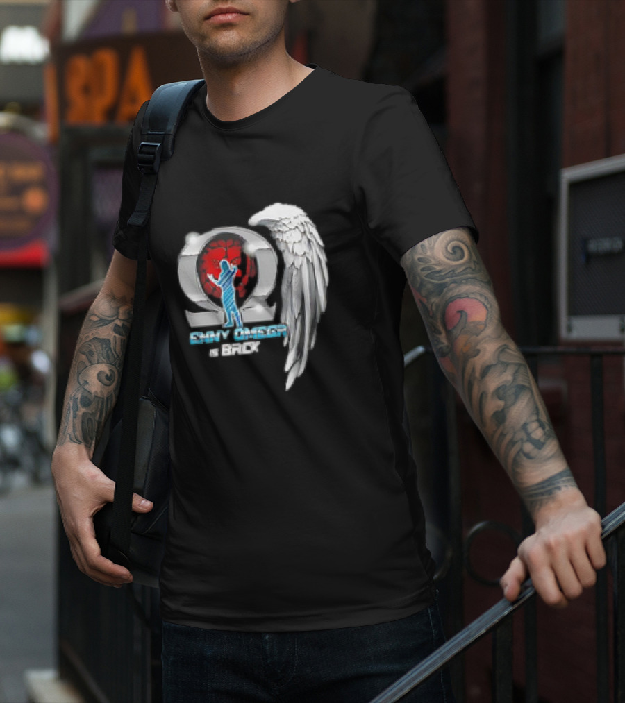 Kenny Omega Is Back With Omega Symbol And Angel Wings T-Shirt