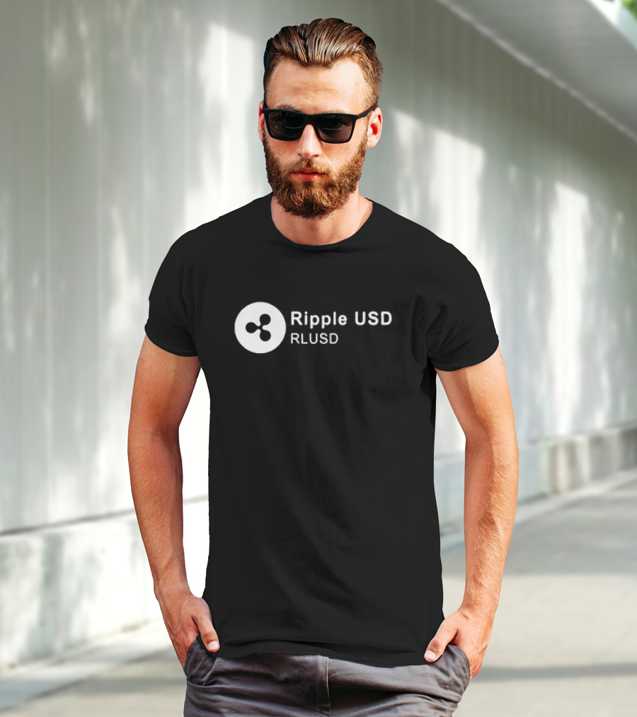 Ripple USD RLUSD Icon T-Shirt