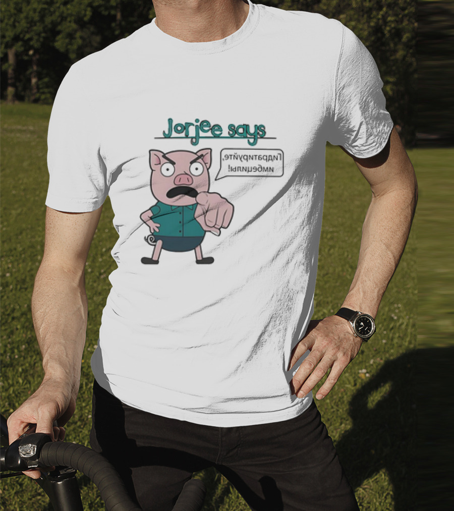 Jorjee Says Unplug And Play T-Shirt