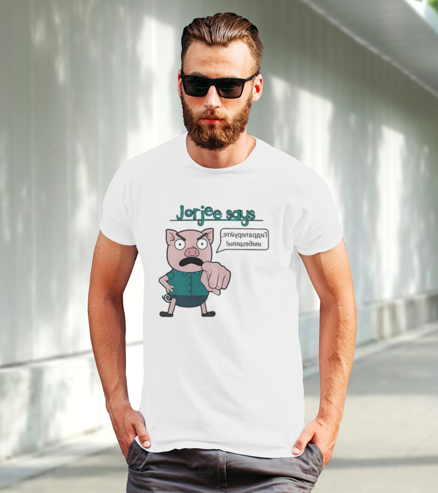 Jorjee Says Unplug And Play T-Shirt