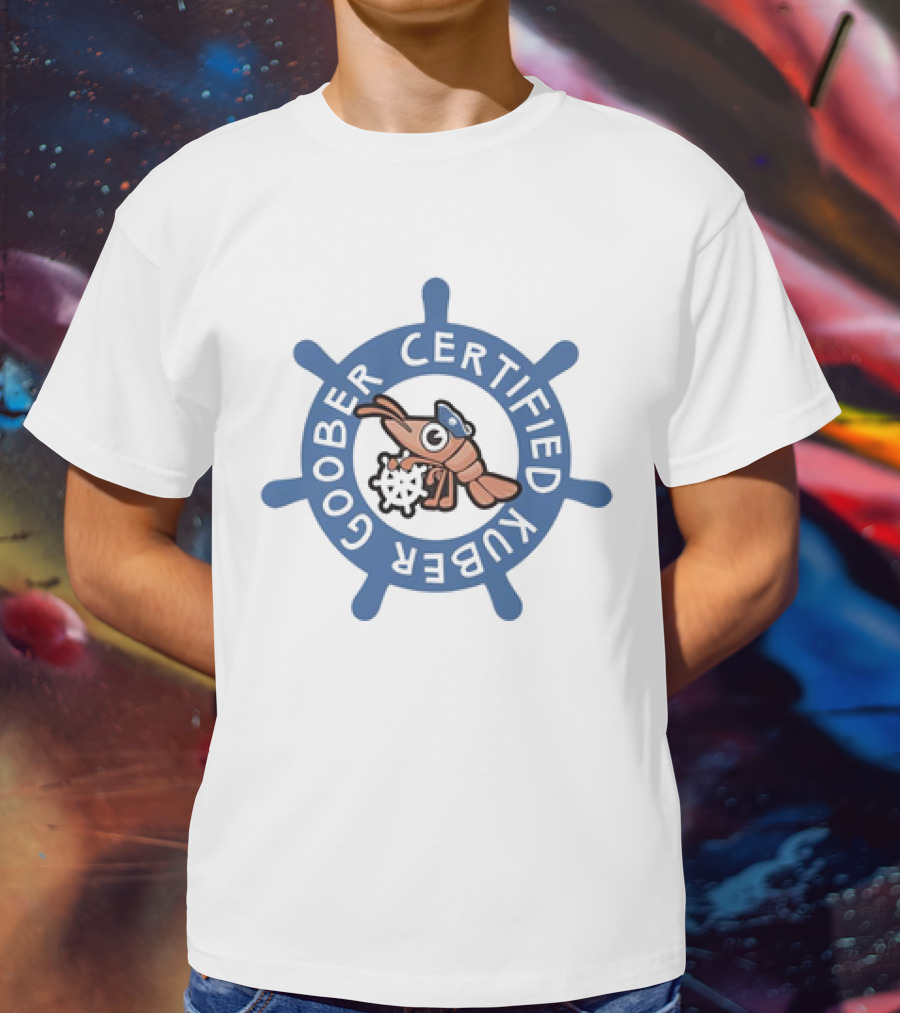 Certified Kuber Goober Kubernetes Radial T-Shirt