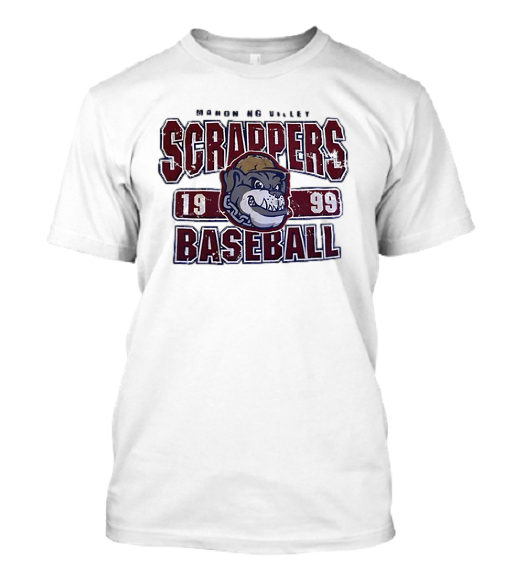 Mahoning Valley Scrappers Baseball 1999 Vintage T-Shirt