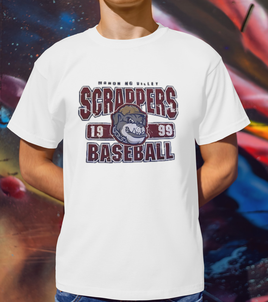 Mahoning Valley Scrappers Baseball 1999 Vintage T-Shirt