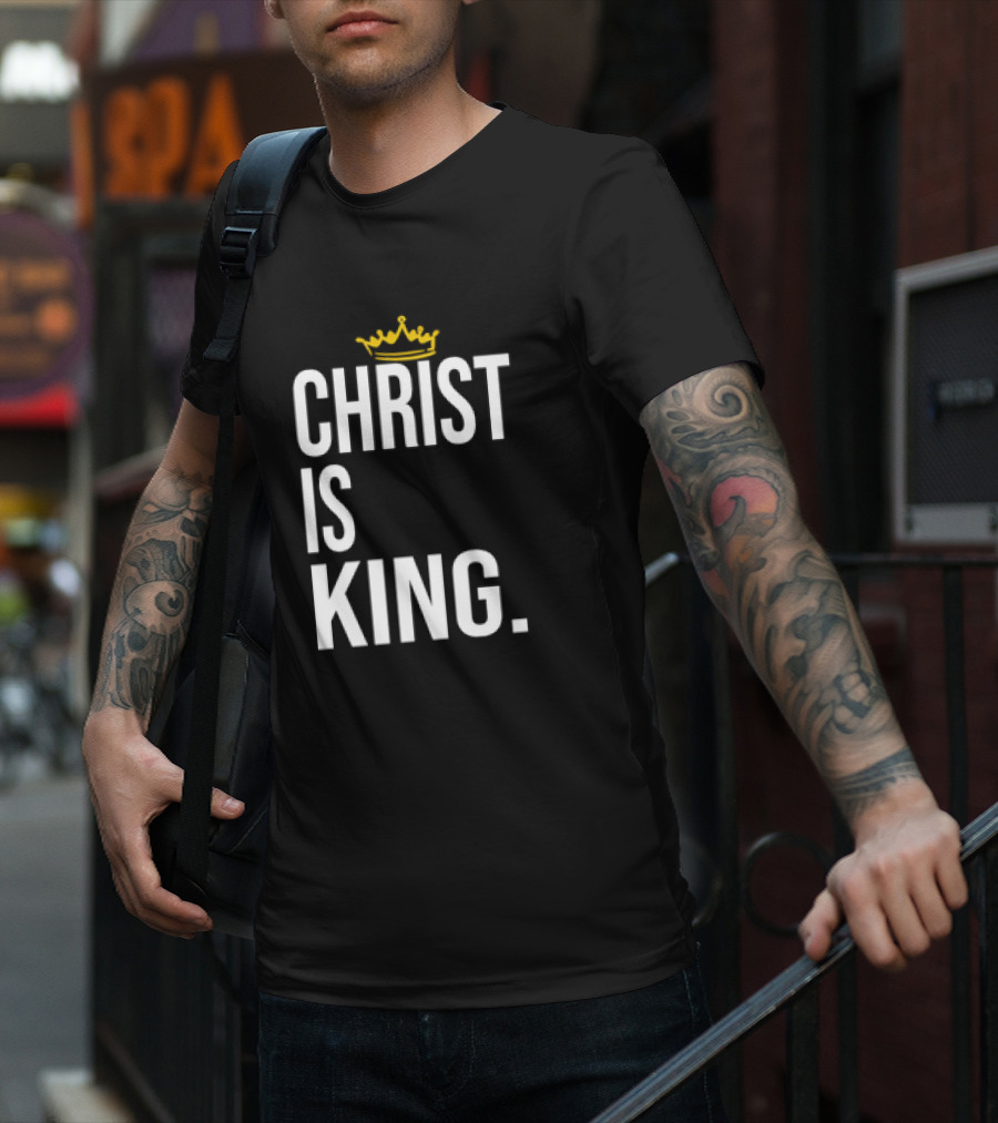 Christ Is King Crown T-Shirt