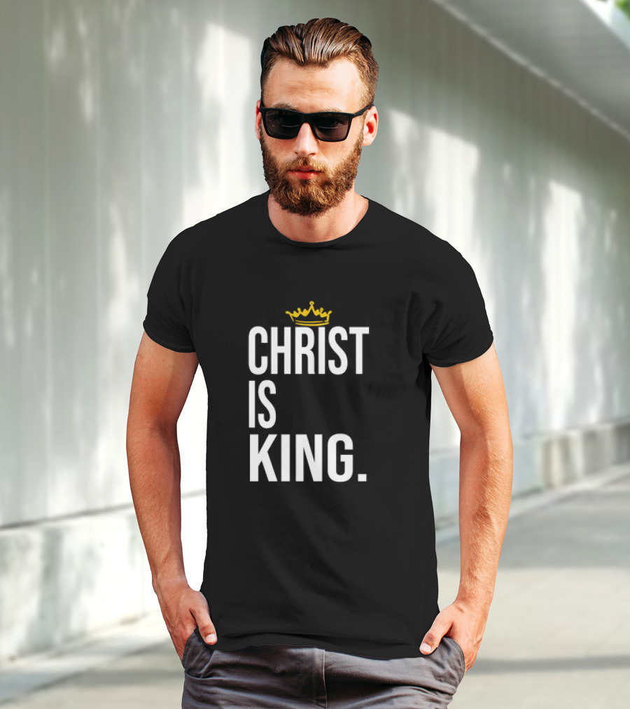 Christ Is King Crown T-Shirt