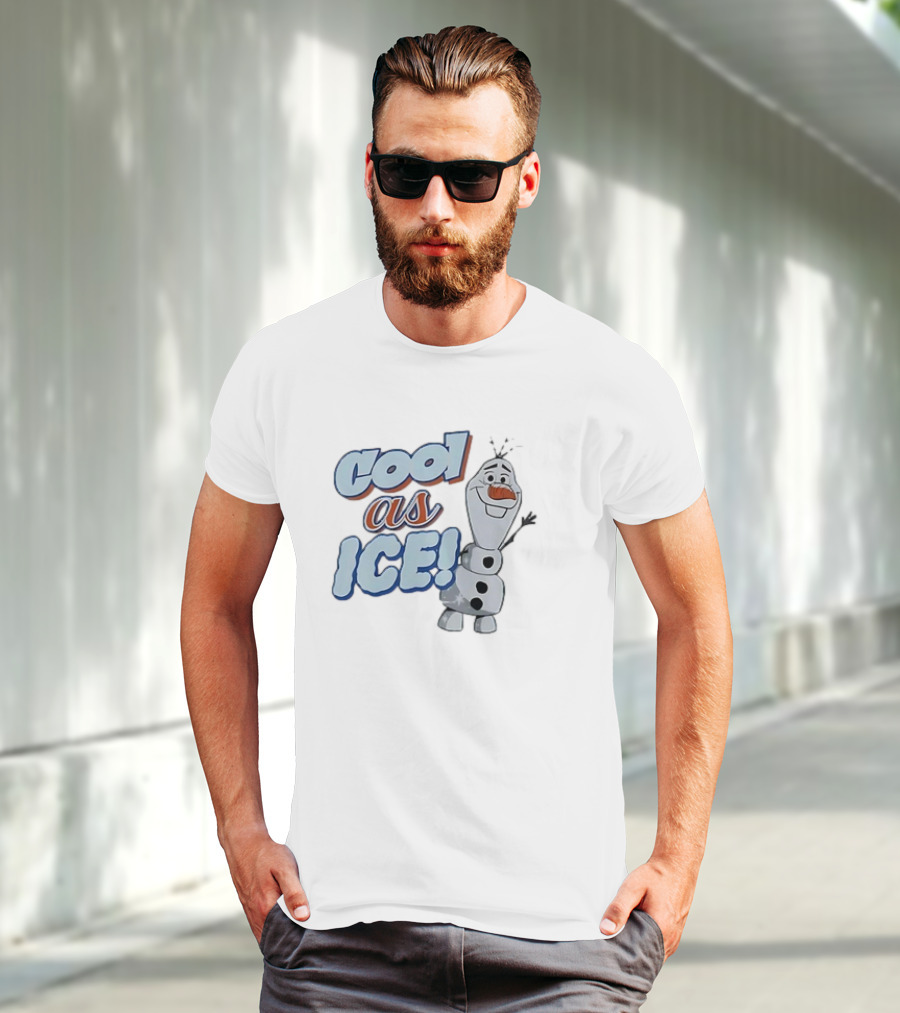 Olaf Cool As Ice Frozen Snowman Fun T-Shirt