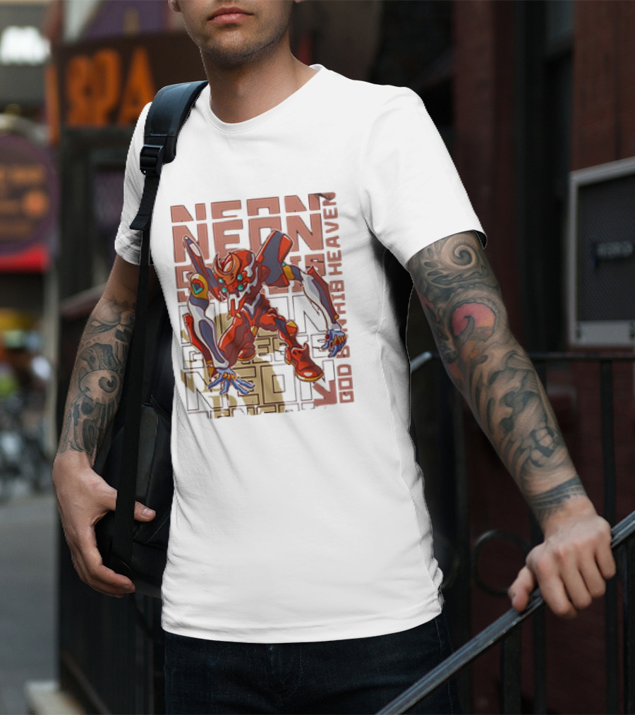 Eva-02 Neon Genesis Evangelion God’s In His Heaven T-Shirt