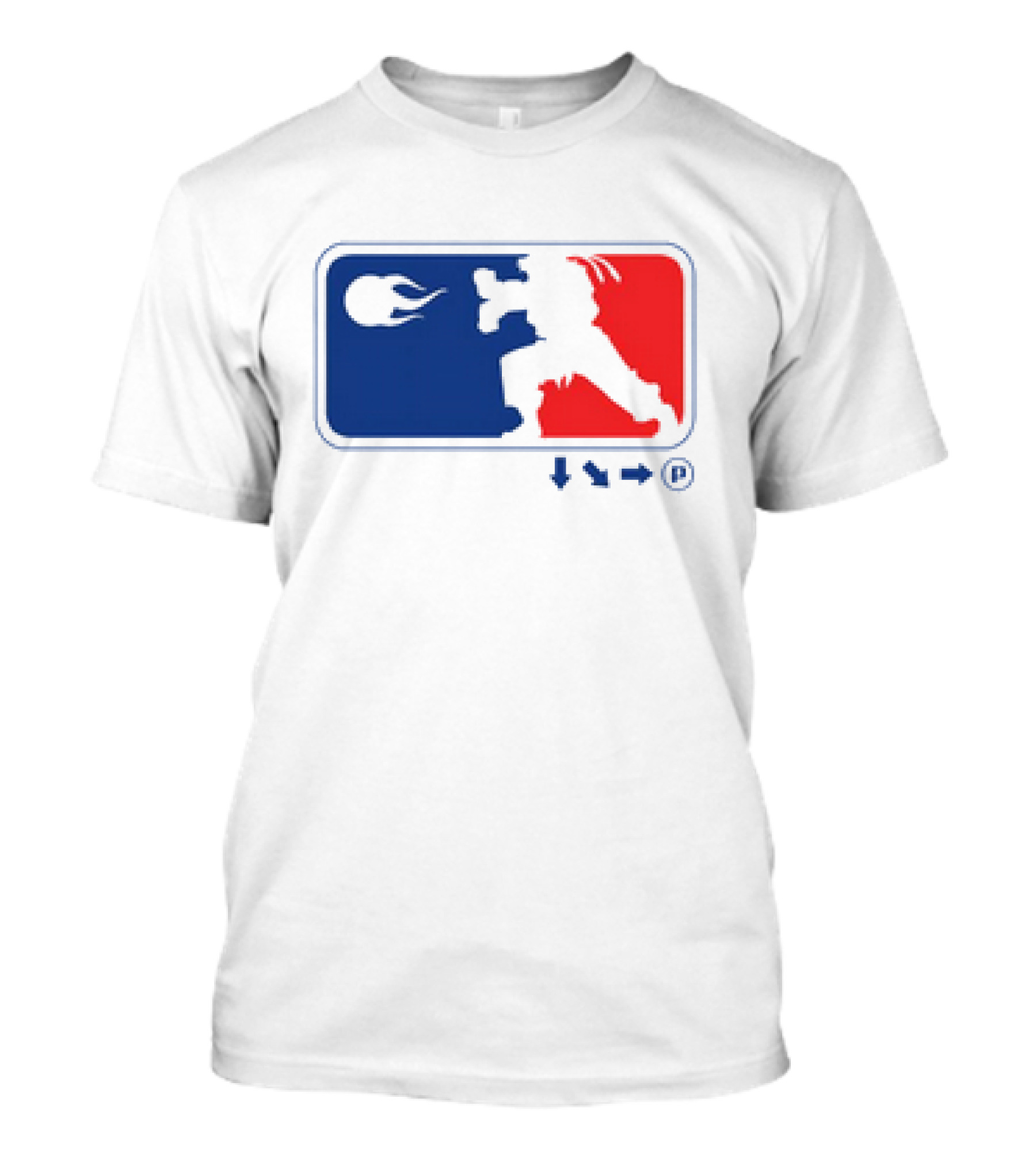 Street Fighter Video Game League Player Moves T-Shirt