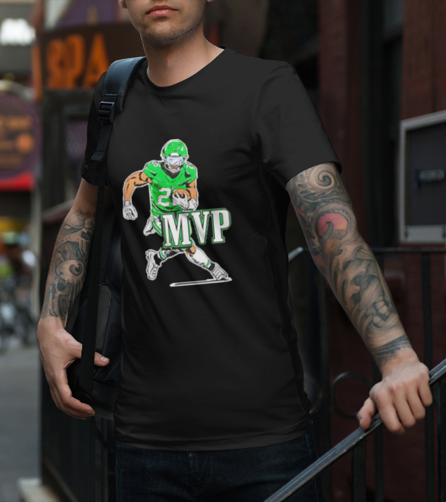 Philadelphia Eagles Number 26 Green Uniform MVP T-Shirt