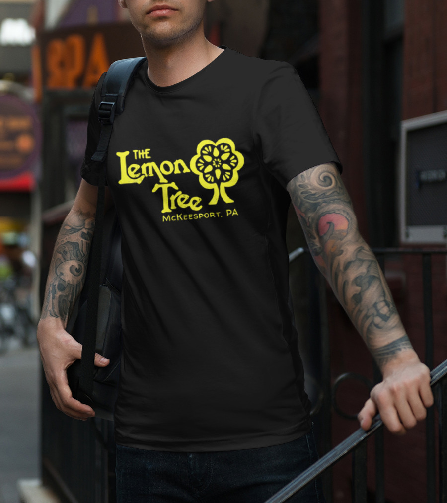 The Lemon Tree McKeesport PA Retro Floral T-Shirt