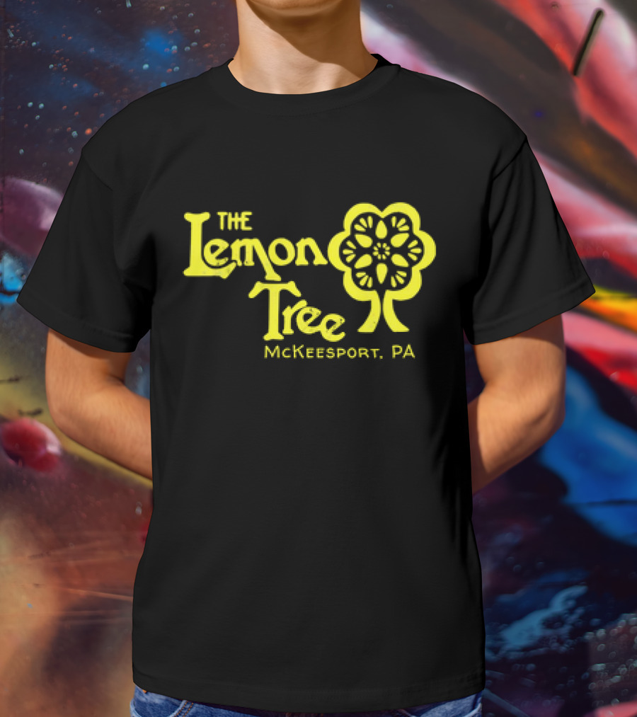 The Lemon Tree McKeesport PA Retro Floral T-Shirt