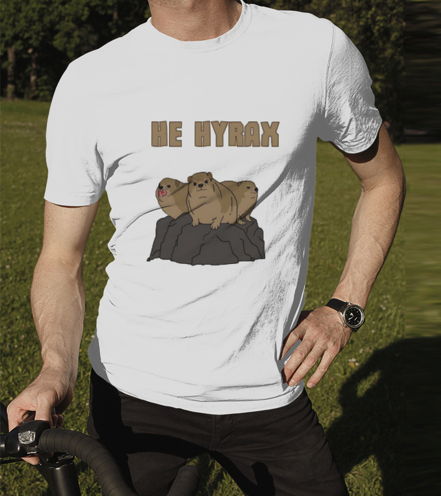 HE HYRAX Cute Angry Meme T-Shirt