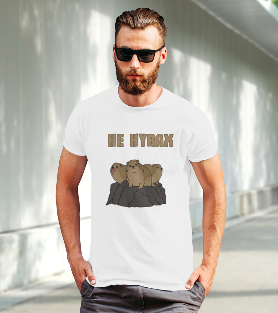 HE HYRAX Cute Angry Meme T-Shirt