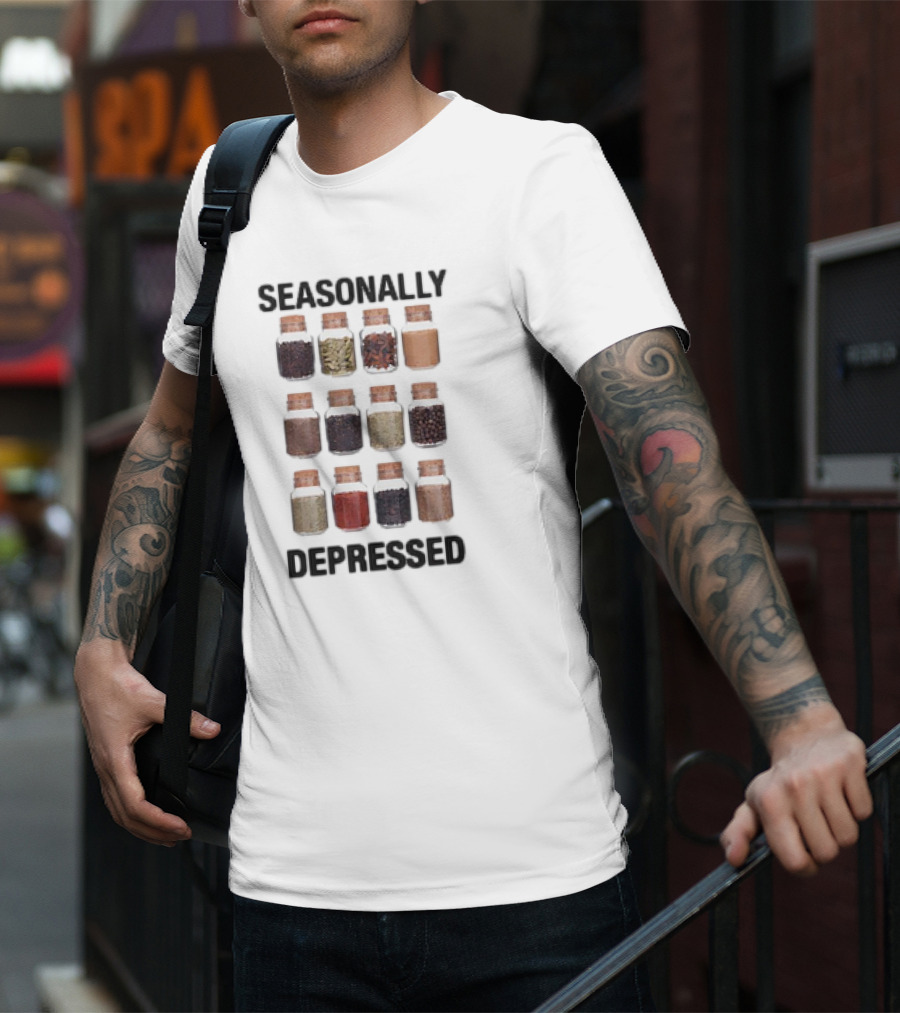 Seasonally Depressed Spice Jar Collection T-Shirt