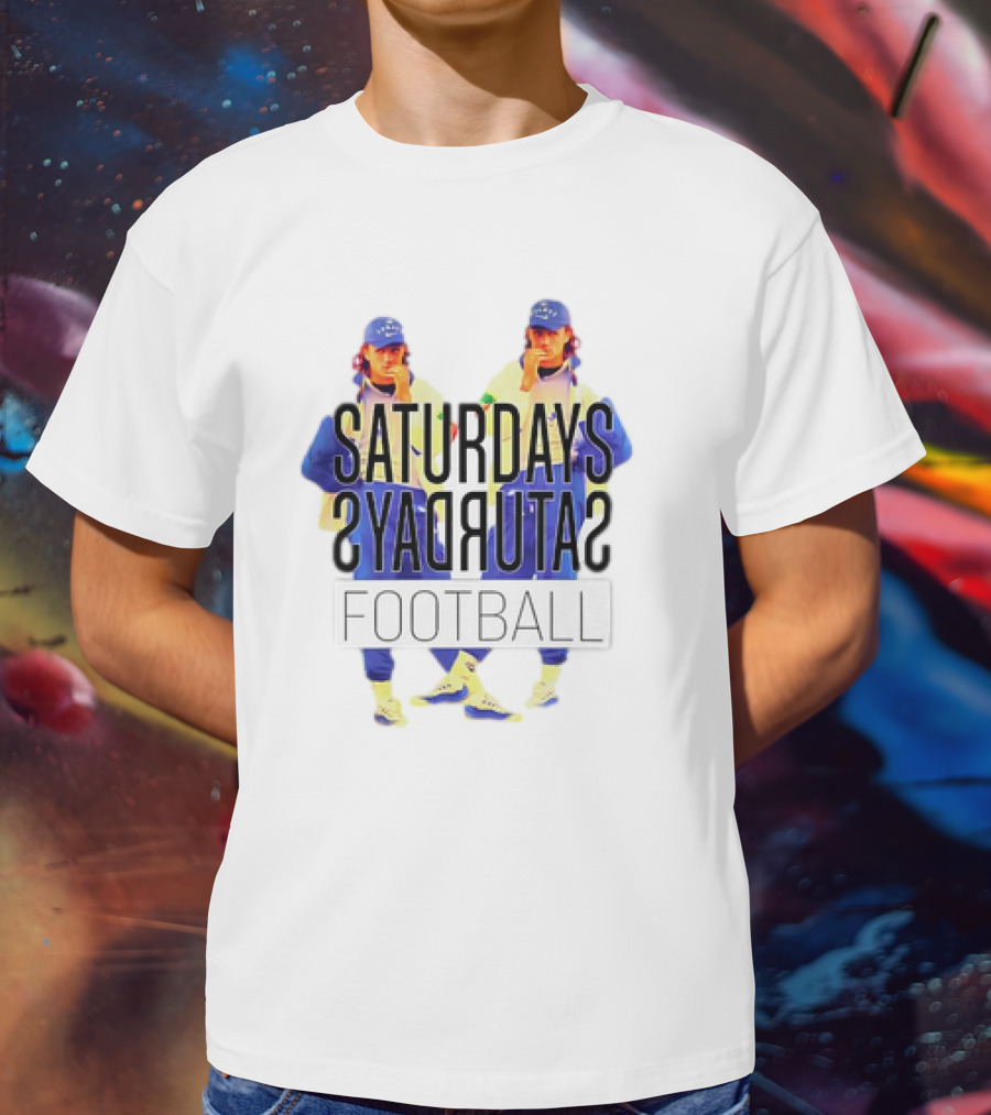 Saturdays Eternal Football Dual Reflection Sports T-Shirt