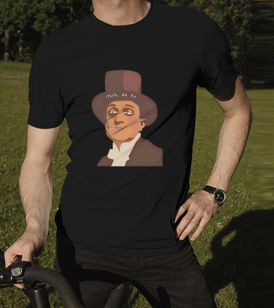 The Man Ooh La La Top Hat Gentleman Vintage Caricature Essential T-Shirt
