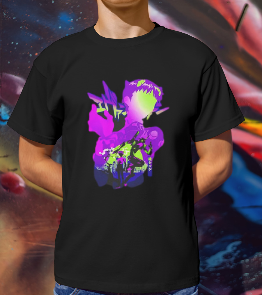 Shinji Ikari Neon Genesis Evangelion Eva-01 Dynamic T-Shirt