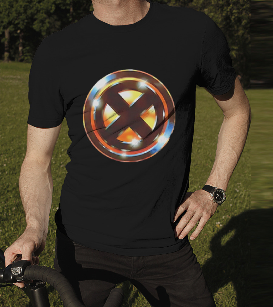 X-Men Logo X The 1989 Batman Mutants 1989 Logo Crossover T-Shirt