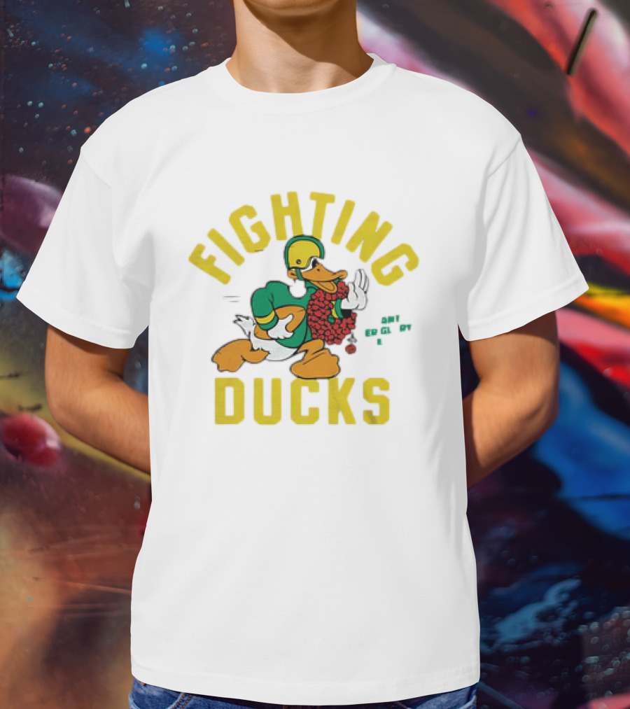 Fighting Ducks Oregon Ducks Chant Her Glory T-Shirt