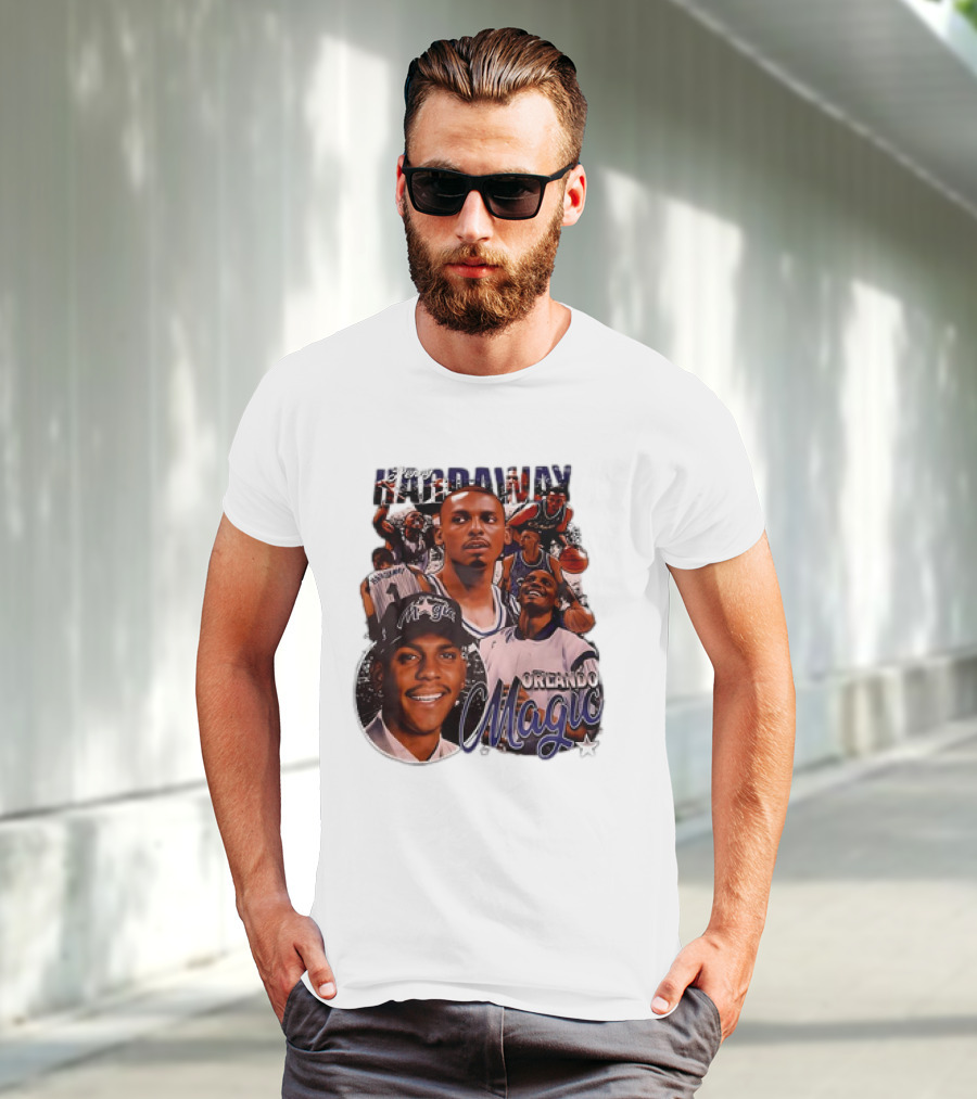 Hardaway Orlando Magic Retro Basketball Legend T-Shirt