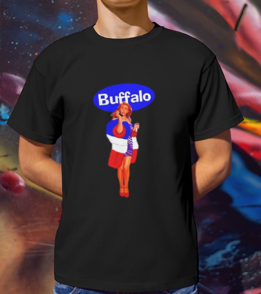 Buffalo Clueless Mafia Cher Iconic Look In Red White Blue T-Shirt