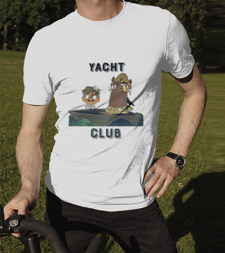 Juice Wrld Lil Yachty Yacht Club Hip-Hop Characters T-Shirt