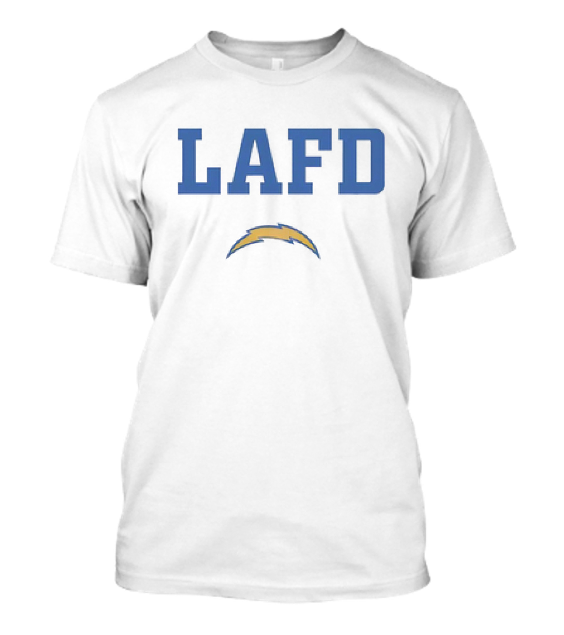 LAFD Los Angeles Chargers Bolt T-Shirt
