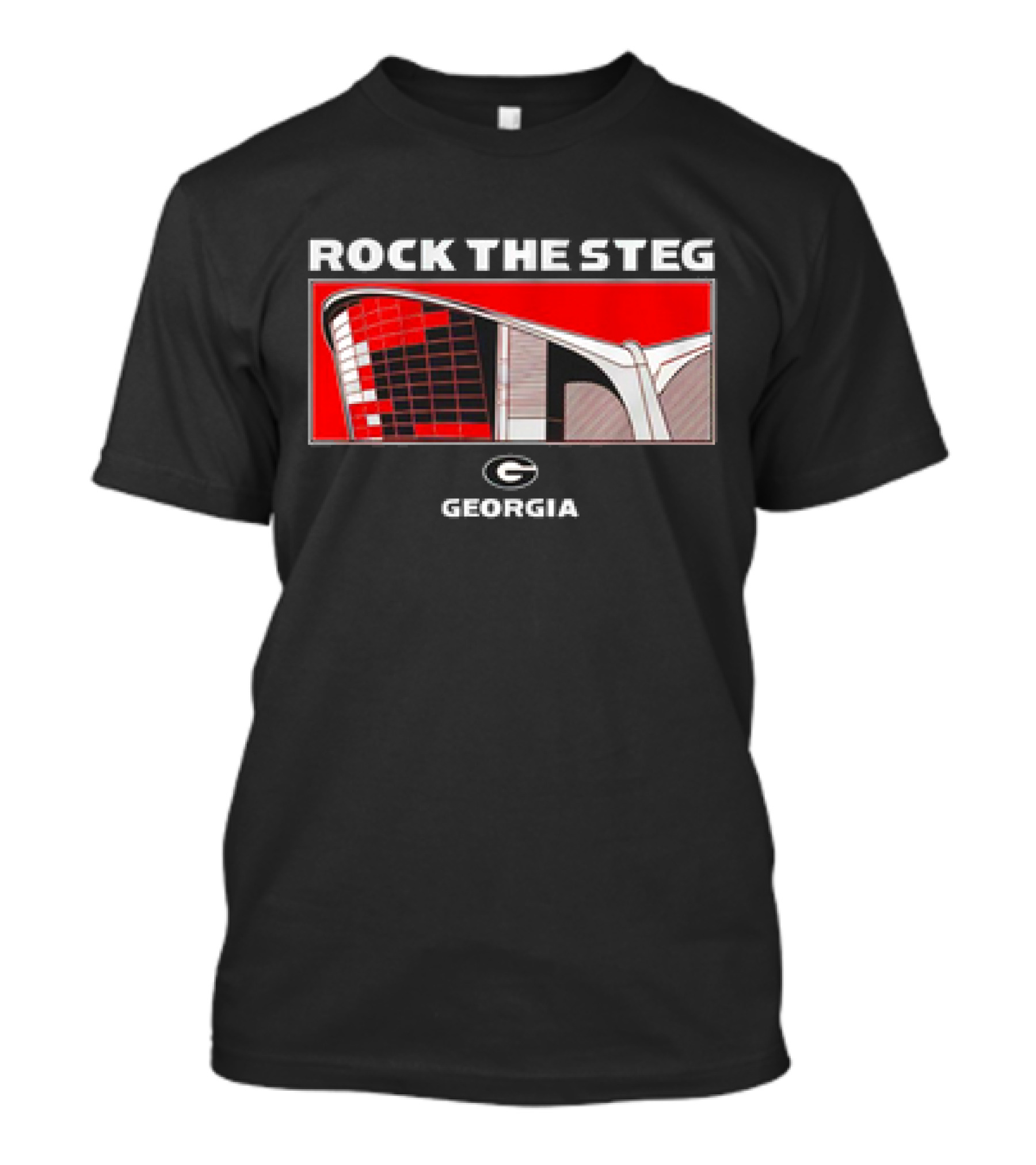 Rock the Steg Georgia Bulldogs Stadium Pride T-Shirt 