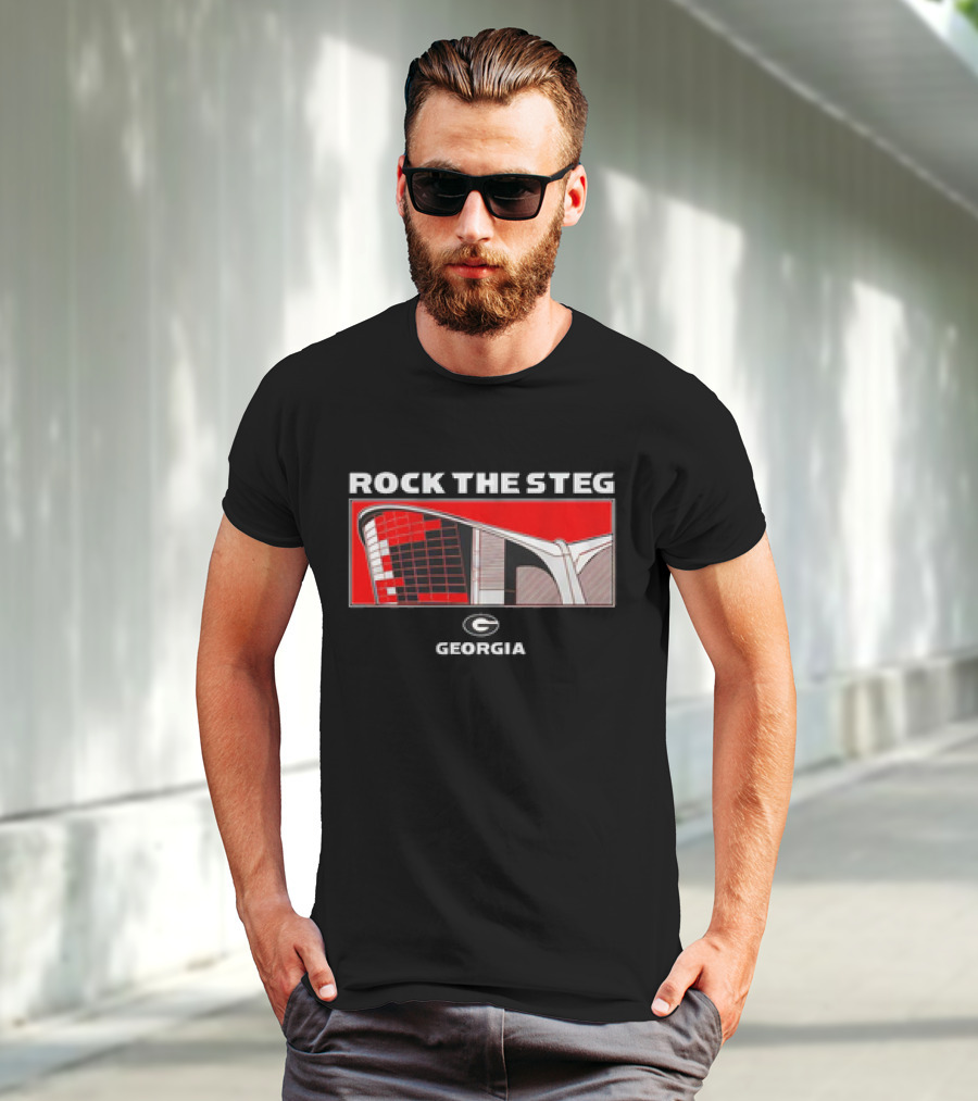 Rock The Steg Georgia Bulldogs Stadium Pride T-Shirt
