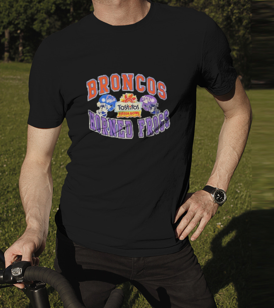 Broncos Horned Frogs Tostitos Fiesta Bowl Matchup T-Shirt