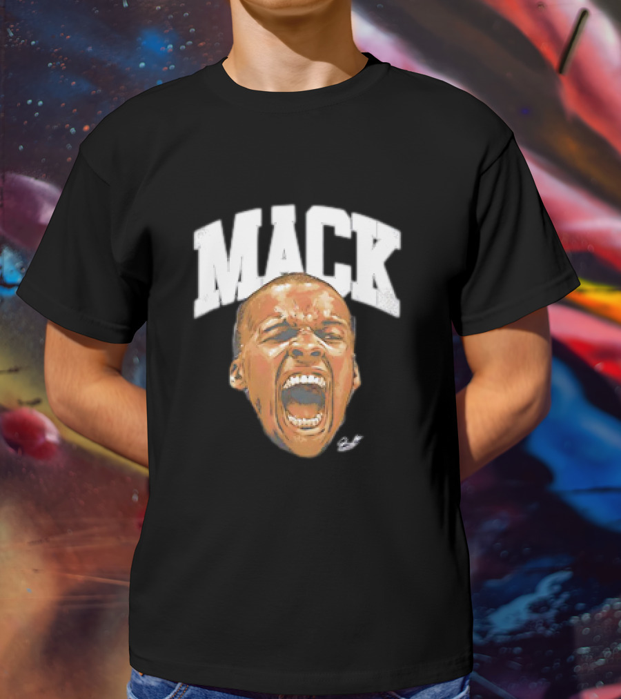 Shelvin Mack Big Face Scream Arch Signature Vintage T-Shirt