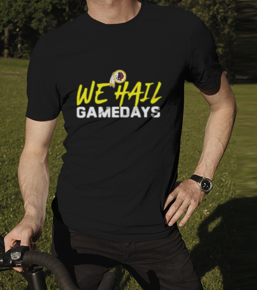 We Hail Gamedays Ryan Wetzel Washington Football T-Shirt