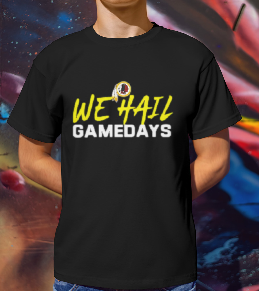 We Hail Gamedays Ryan Wetzel Washington Football T-Shirt