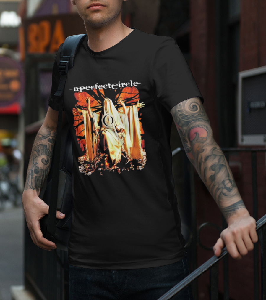 A Perfect Circle Unique Collaboration Symbol And Imagery T-Shirt