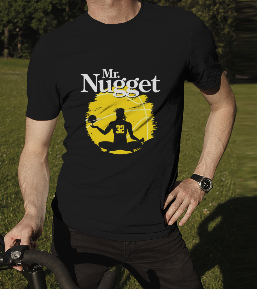 Mr. Nugget Aaron Gordon No. 32 Denver Nuggets T-Shirt