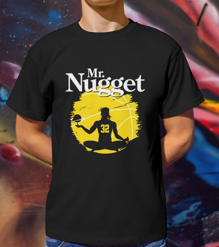 Mr. Nugget Aaron Gordon No. 32 Denver Nuggets T-Shirt