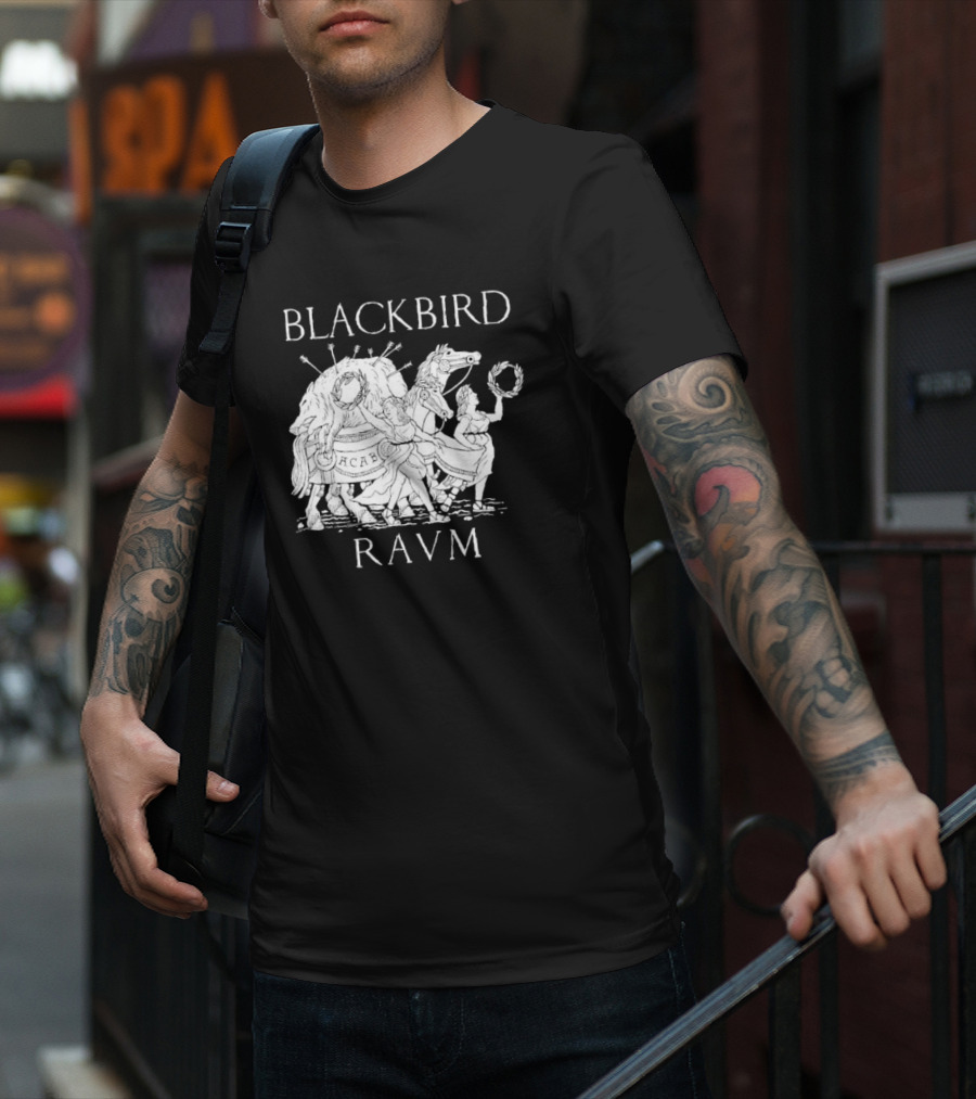 Blackbird Raum ACAB Alex Krokus Bear And Raccoon Procession T-Shirt