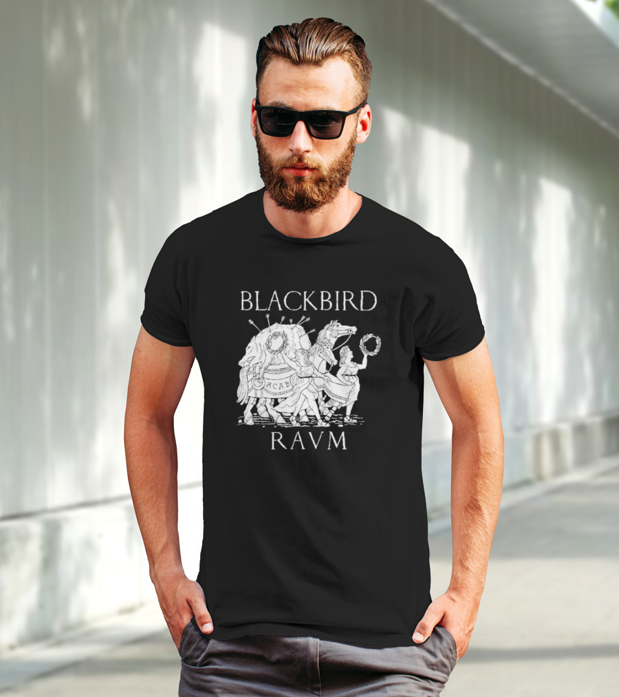 Blackbird Raum ACAB Alex Krokus Bear And Raccoon Procession T-Shirt