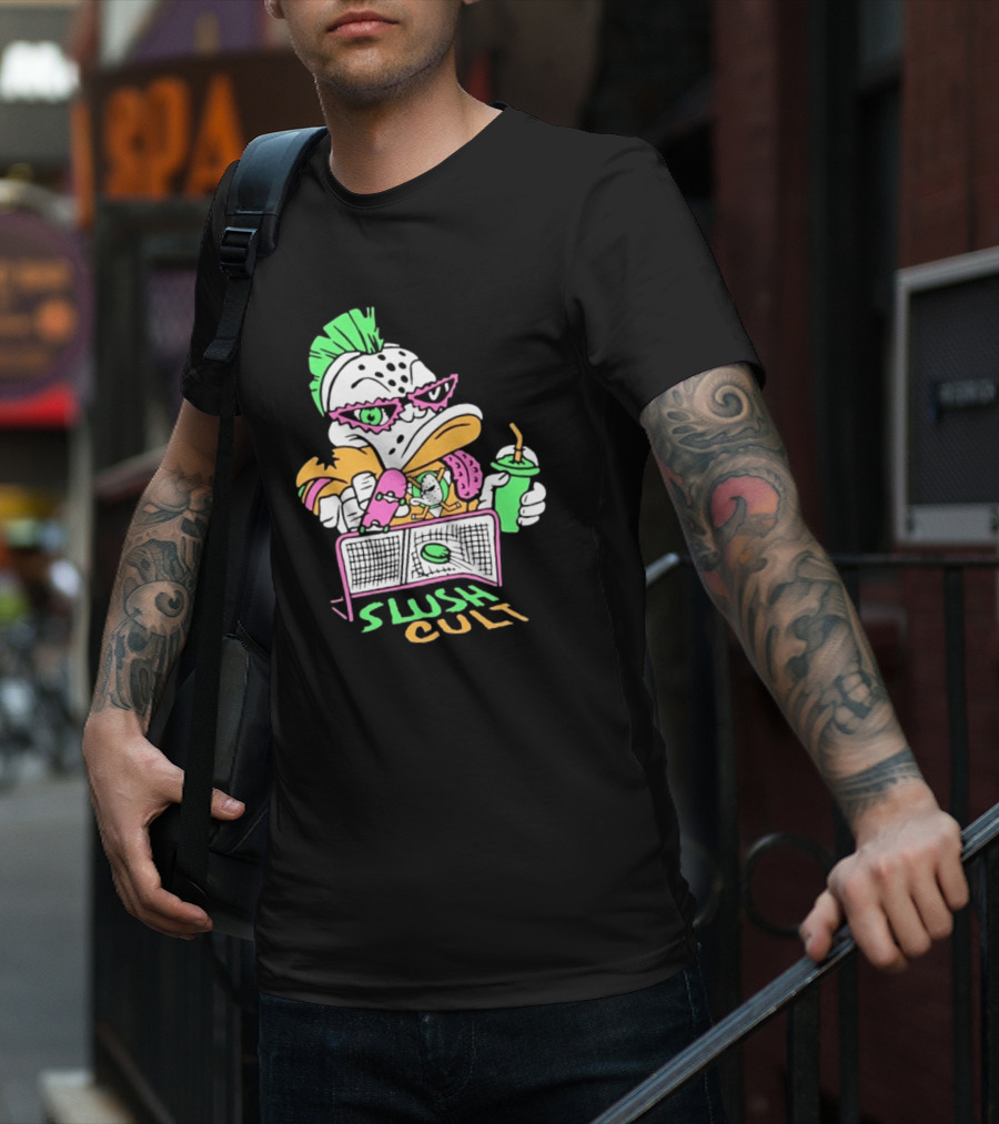 Anaheim Ducks Wild Wing Shreds Slush Cult T-Shirt