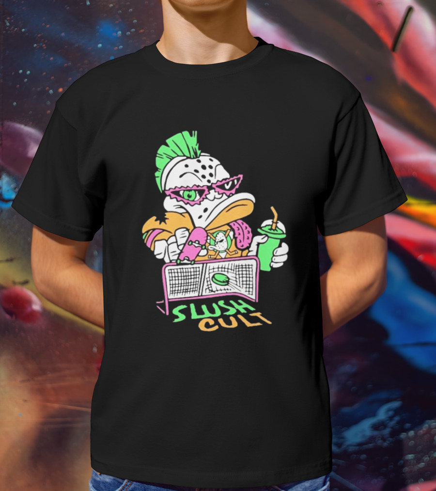 Anaheim Ducks Wild Wing Shreds Slush Cult T-Shirt