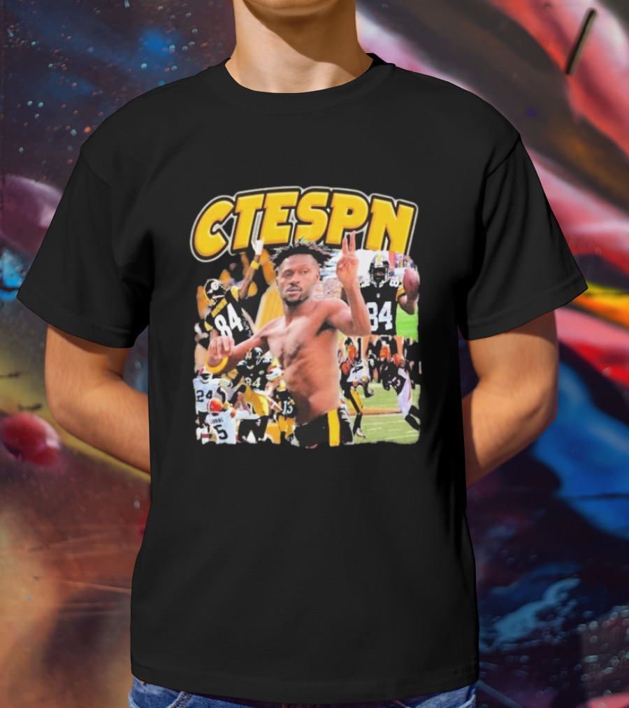 CTESPN Antonio Brown Pittsburgh Steelers Football Highlights T-Shirt