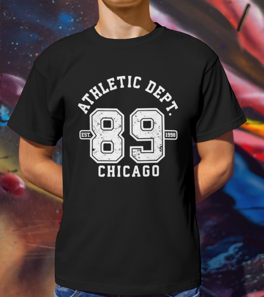 ATHLETIC DEPT CHICAGO 89 EST 1998 T-Shirt