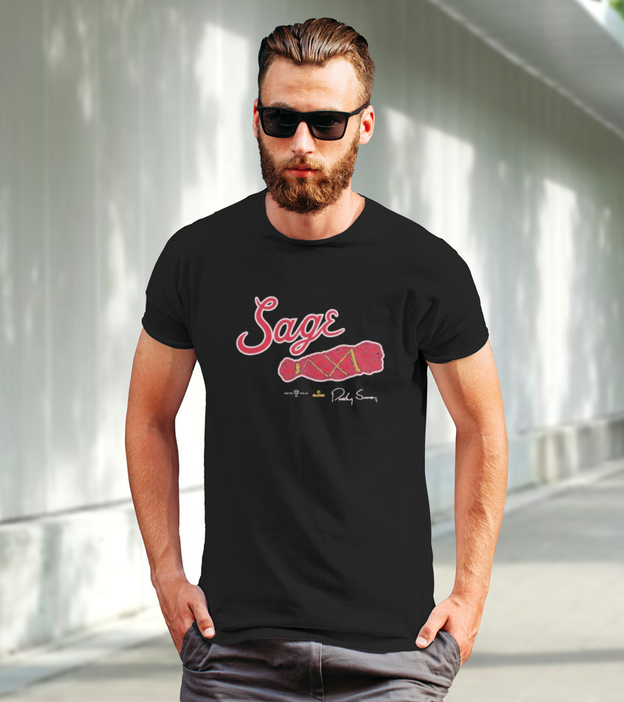 Atlanta Braves Sage Chop Patrick Semansky T-Shirt